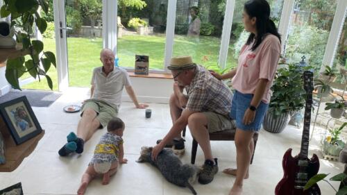 091 Jasmine goes to Grannys UK 085