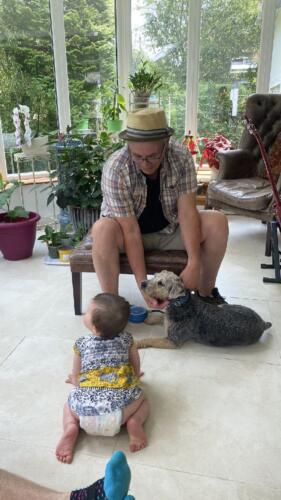 091 Jasmine goes to Grannys UK 086