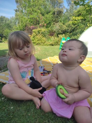 091 Jasmine goes to Grannys UK 089