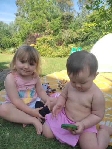 091 Jasmine goes to Grannys UK 090