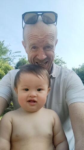 091 Jasmine goes to Grannys UK 091