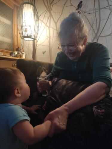 091 Jasmine goes to Grannys UK 095